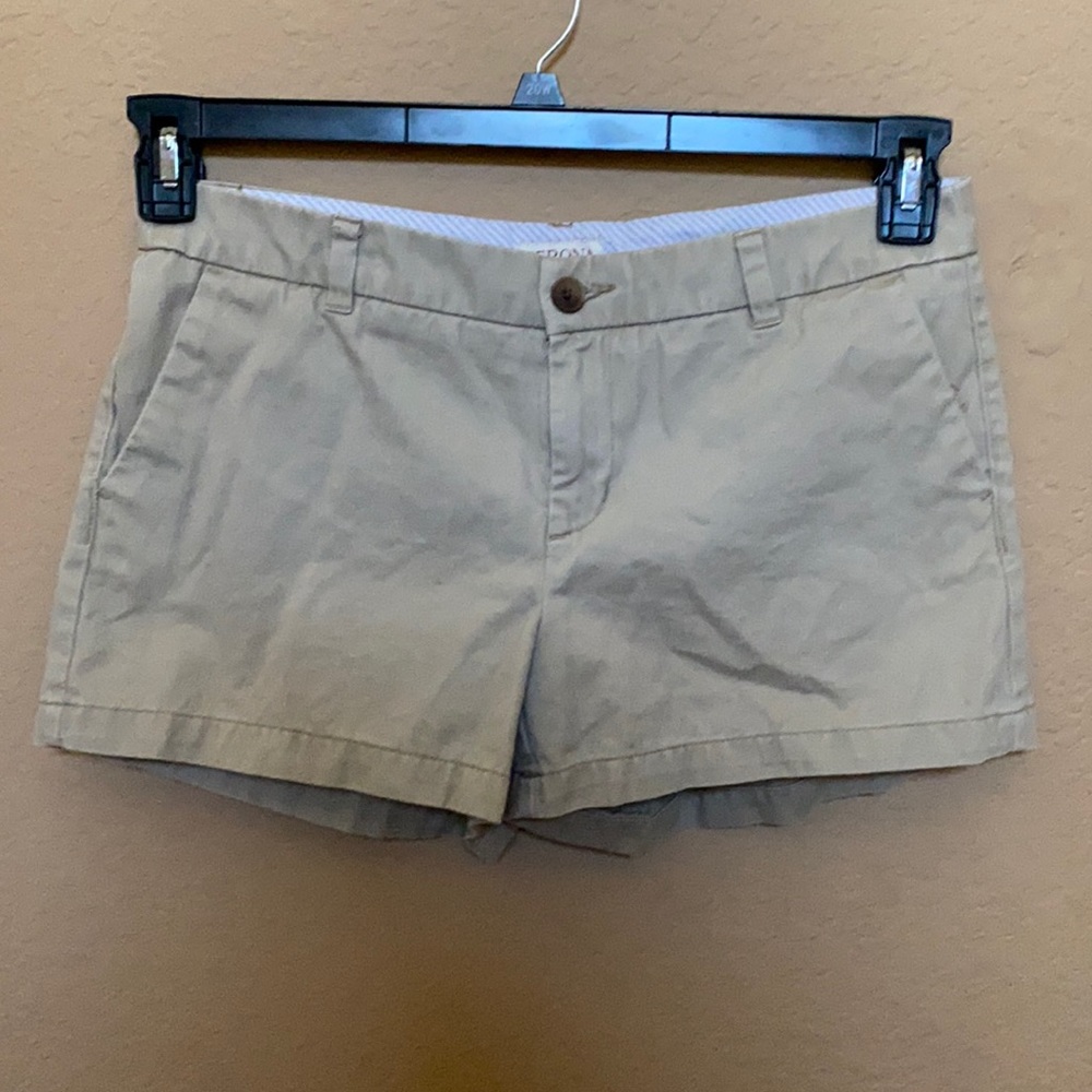 Dark Khaki shorts size 8